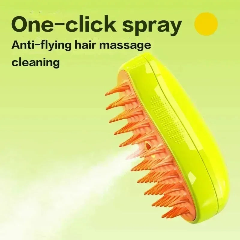 Steam & Massage Pet Comb