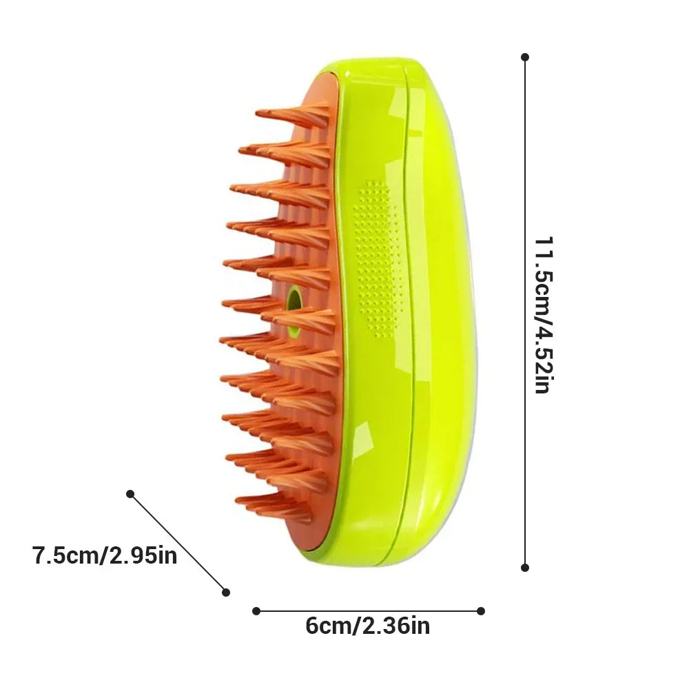 Steam & Massage Pet Comb