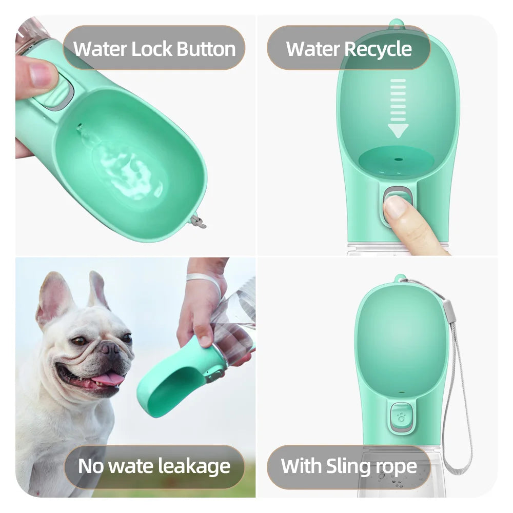 Portable Pet Drinking Bottle